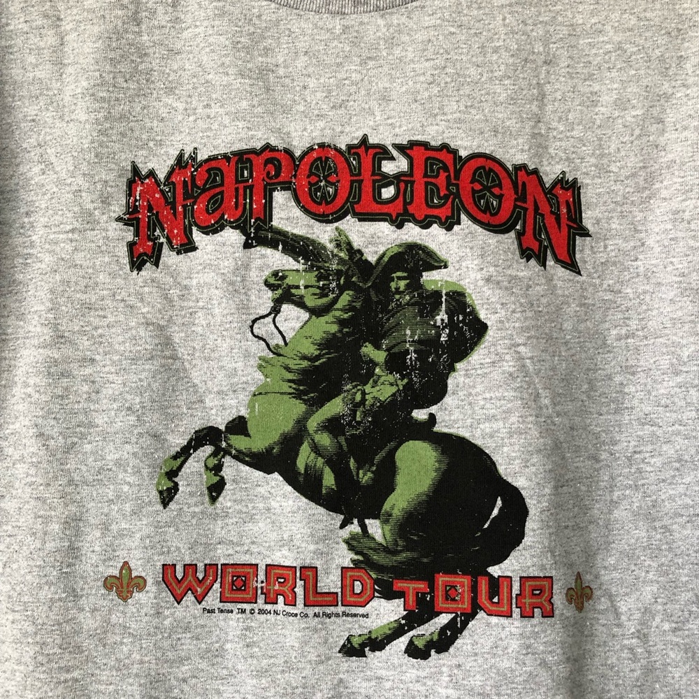 Napoleon World Tour Graphic Mens T Shirt - Picture 3 of 7